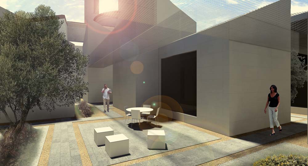 Proyecto Binomio Arquitectura - Patio de vecinos